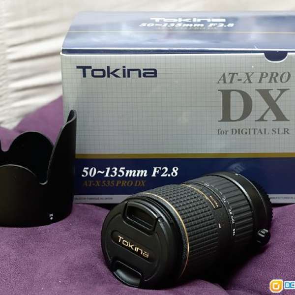 Tokina AT-X 535 PRO DX AF 50-135 mm f/2.8 (Nikon) - $3500 (不議價)