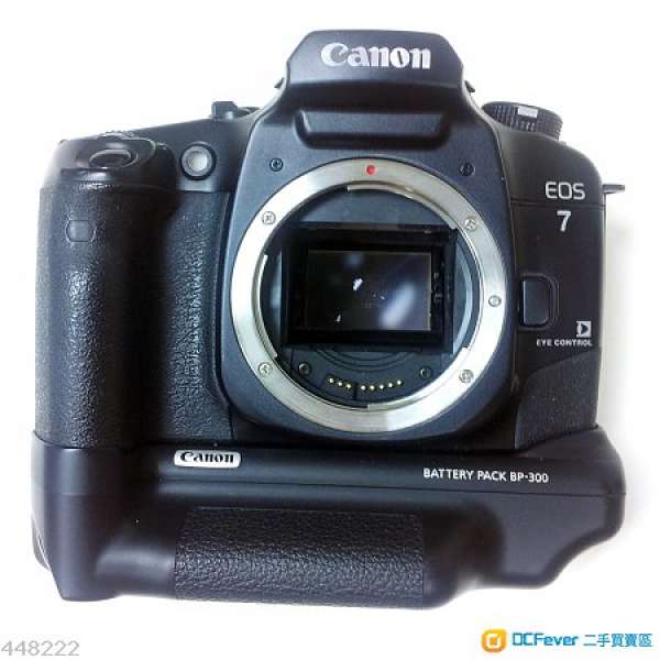 Canon EOS 7 菲林相機 + 直倒