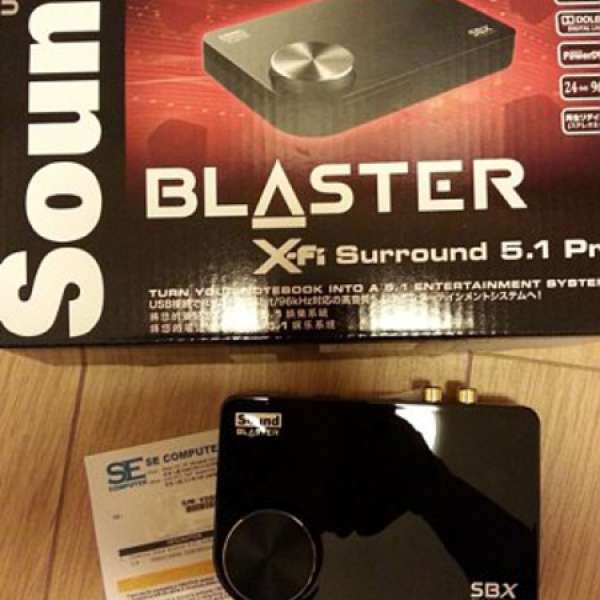 Creative Sound Blaster X-Fi 99% New 行貨 1 年保養