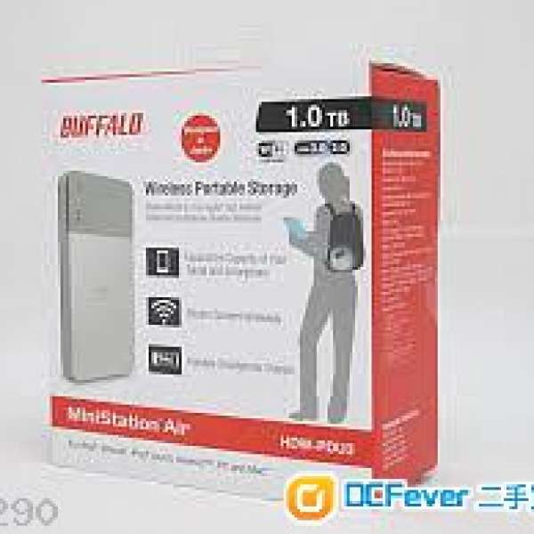 Buffalo MiniStation Air Wireless 1TB USB3.0 (HDW-PD1.0U3)