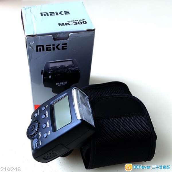 出售全新Meike 美科 MK-300 for canon E-TTL 閃光燈