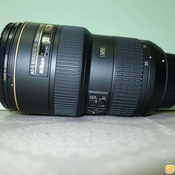 Nikon AF-S 16-35 4G ED VR 行貨 95%新