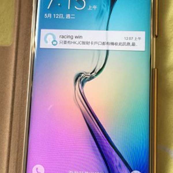 出售物品: Samsung S6 edge 32G 金色（4月中出）