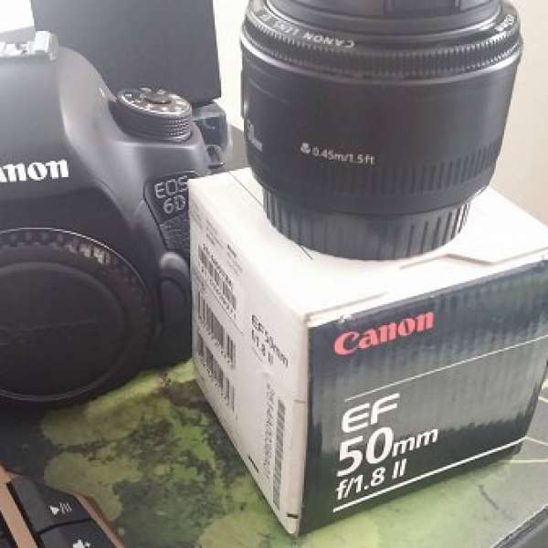 95%新 Canon EF 50mm f/1.8 行貨有盒