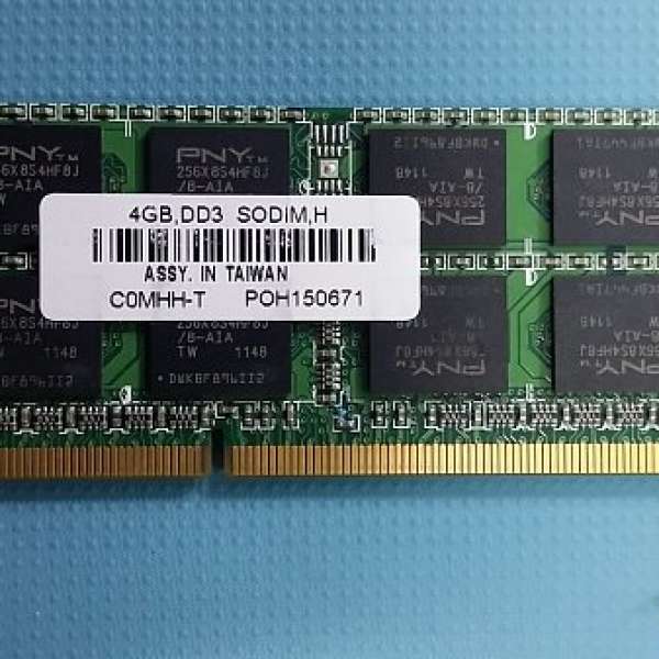 PNY 4GB DDR3 1333 Notebook Ram