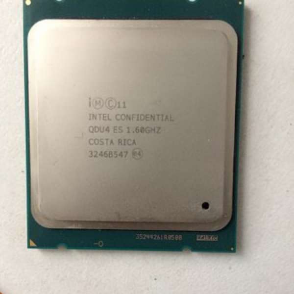Intel Xeon E5-2650L V2 ES 1.60GHz 20M 7.2GTs LGA2011 強悍8核16線CPU!