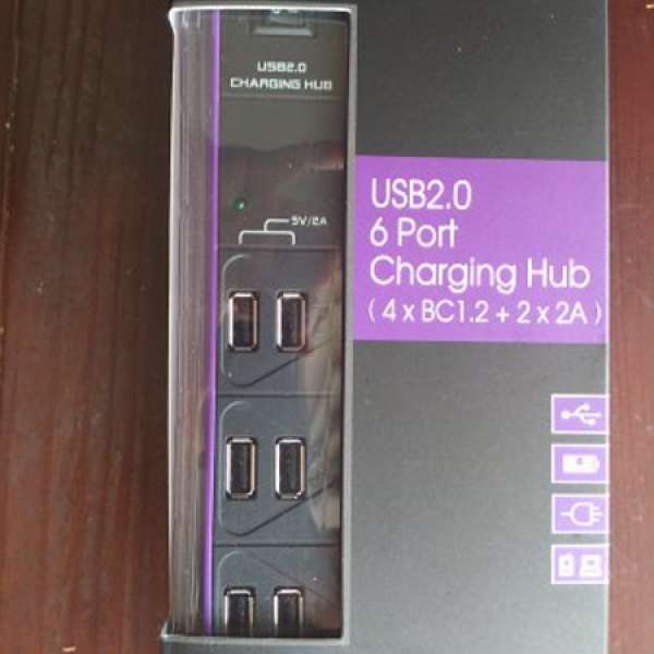 6 Port USB Charging Hub