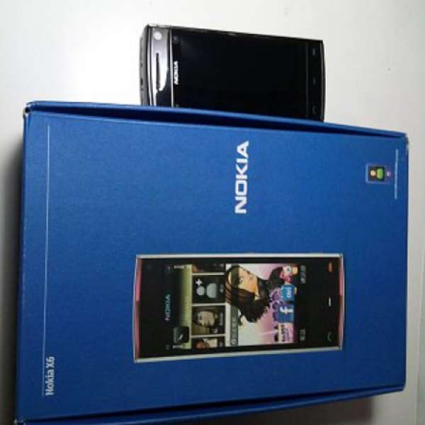 Nokia x6 全套有盒 not samsung