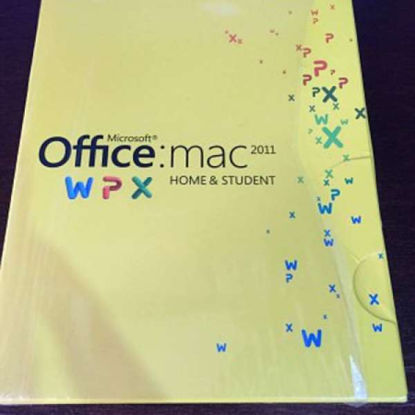 Microsoft Office Mac 2011 Home and Student 英文版