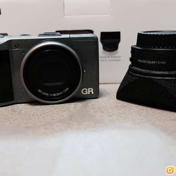 Ricoh GR APS-C 片幅 Snapshot 機皇 Limited Edition 9成新 水貨