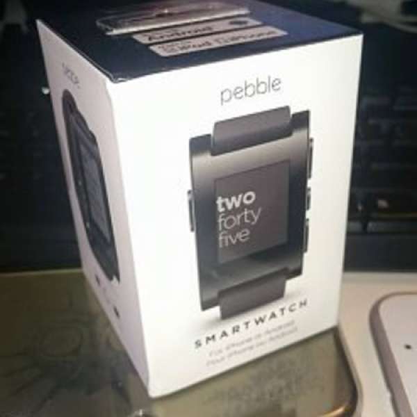 Pebble 智能手錶 黑色 100% 全新