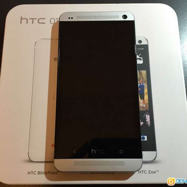 HTC One M7 801e 16GB 銀色 台灣版 非4G 少用 9成新