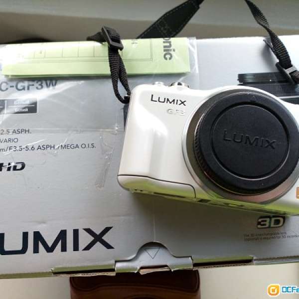 Panasonic Lumix DMC-GF3 body 新淨送皮套 not GF2 GF1 GF5 EP1 EP2 EPL1 EPL2