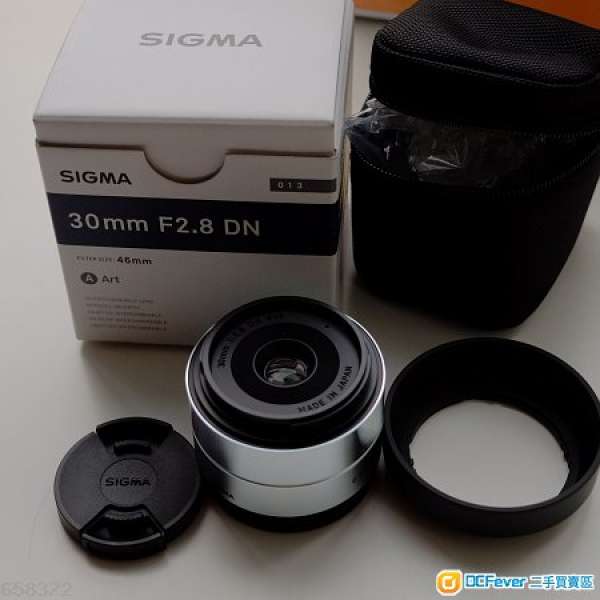 全新行貨-Sigma 30mm 2.8 DN for Sony NEX 連原廠庶光罩