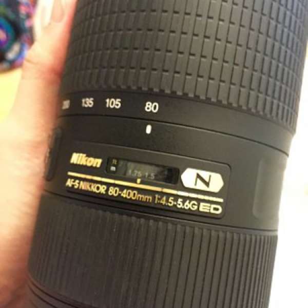 95% New Nikon 80-400mm f/4.5-5.6 AF-S VR II