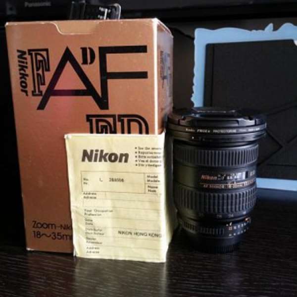 Nikon af 18-35mm f/3.5-4.5d if-ed