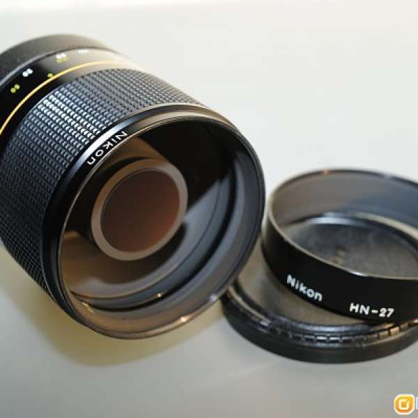 Nikon Reflex Nikkor 500mm 1:8 反射鏡 橙圈