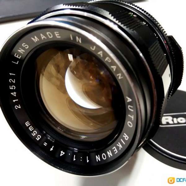Ricoh Auto Rikenon 55mm f/1.4 (M42) Tomioka 富岡有名高級大光圈手動鏡