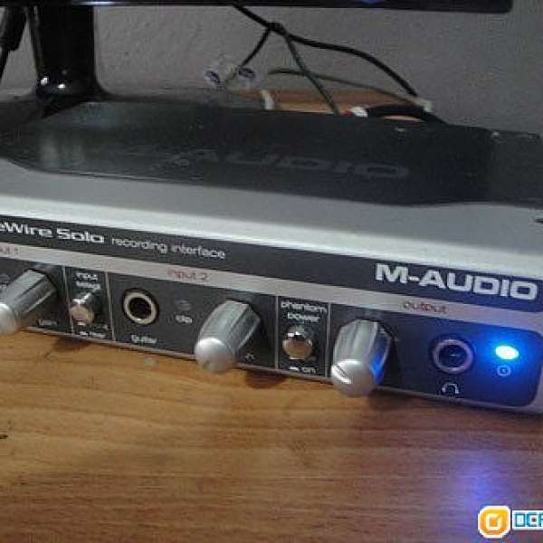 FireWire Solo Audio Interface 介面 M-Audio