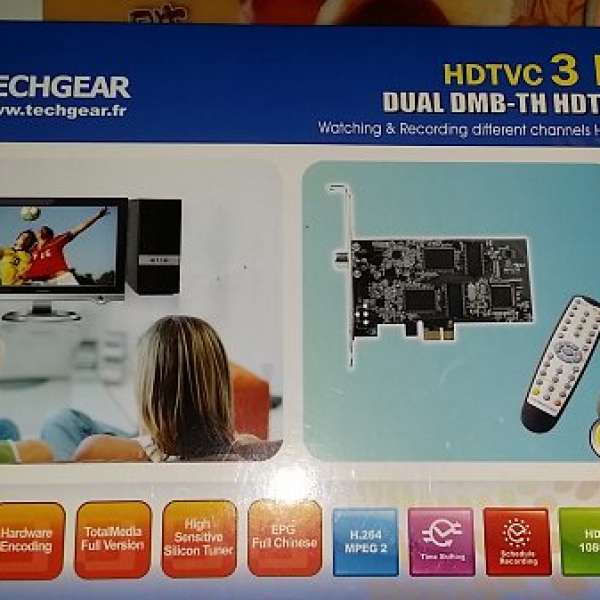 全新 數碼高清 HDTV 雙 TUNER PCI-E TV卡