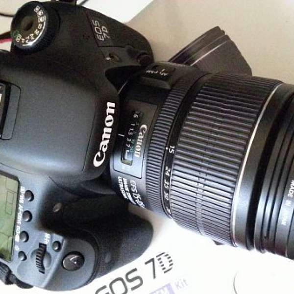 Canon 7D Body 連 EF-S 15-85mm f/3.5-5.6 IS USM 鏡頭