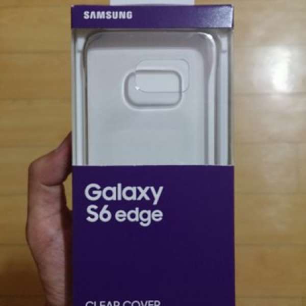原裝 Samsung Galaxy S6 edge Clear Cover