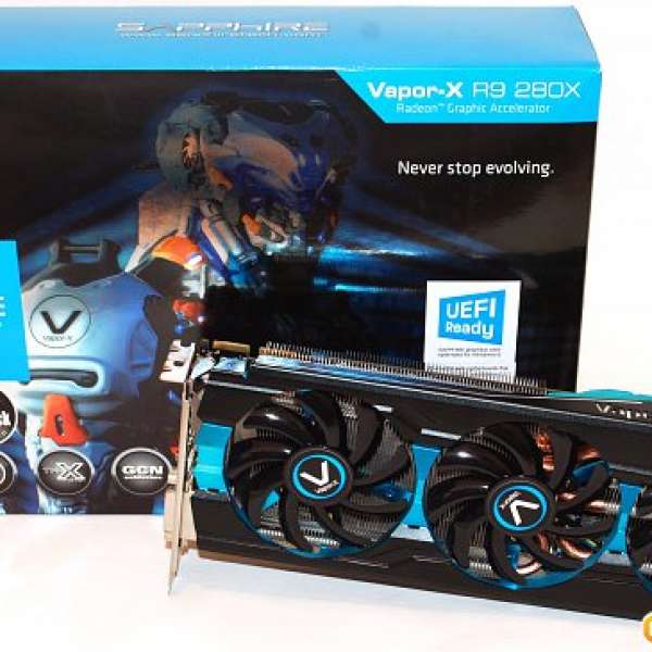 SAPPHIRE VAPOR-X R9 280X 3GB VRAM TRI-X