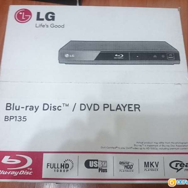 全新LG藍光DVD機 未開盒