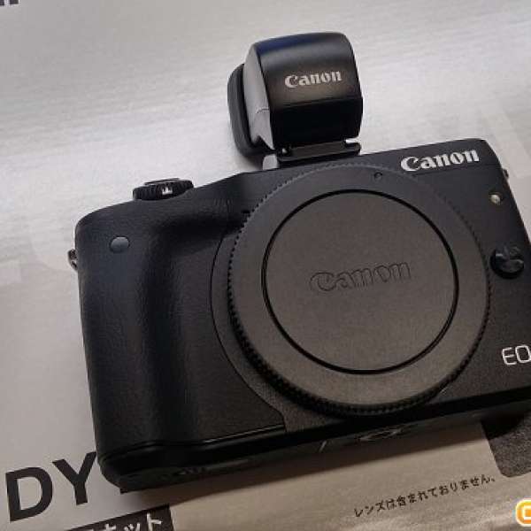全新日版現貨 Canon EOS M3 Body 連 EVF (EVF-DC1) 電子觀景器