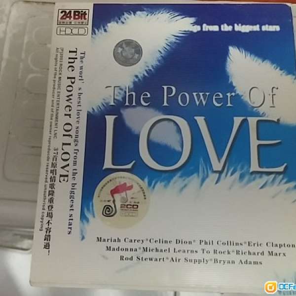 80年 POWER OF LOVE 英文情哥集(2) HDCD X 2 雙碟