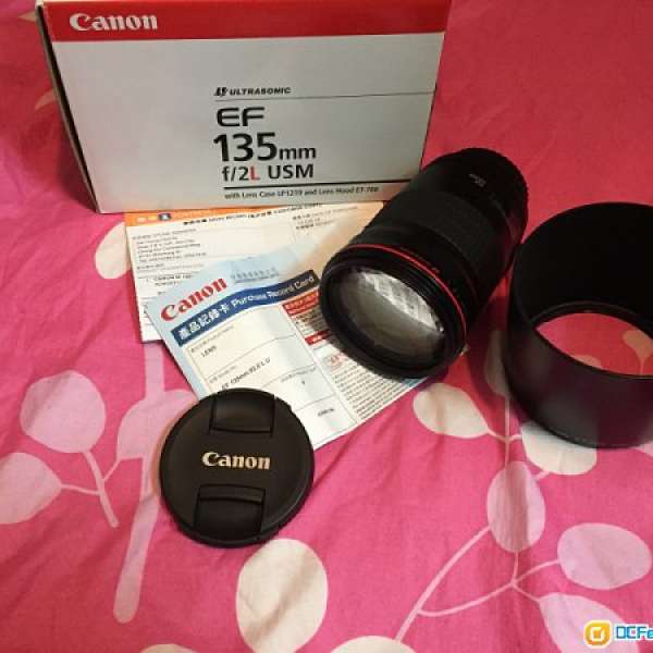 Canon EF 135mm f2 L USM(行貨有保養)