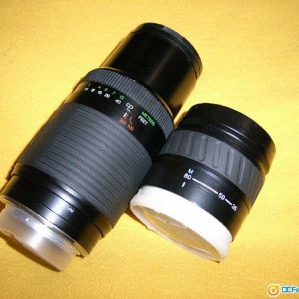minolta af 35 -80mm +vitacon 100-300 mm 合sony 單鏡機使用