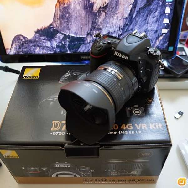 Nikon D750 24-240 f4 kit set