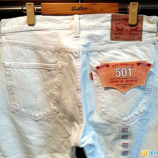 Levis 白色 501