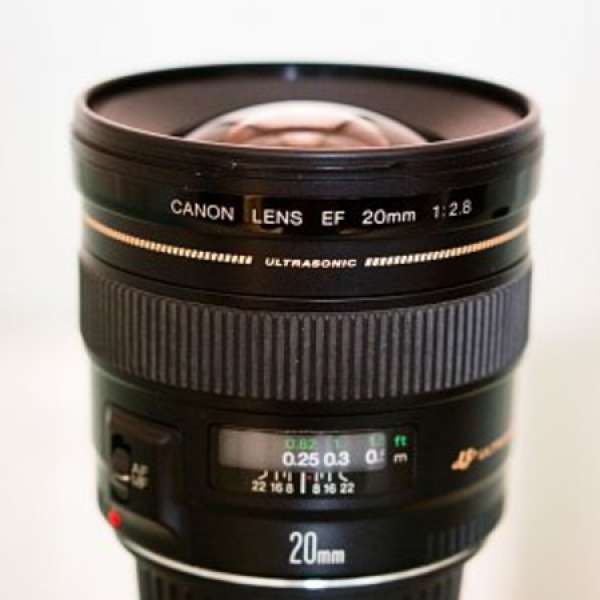 85% 新 Canon EF20mm f/2.8