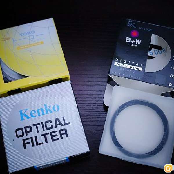 95%新 B+W 49mm Digital MRC Nano UV-HAZE Filter 另送兩塊Protector