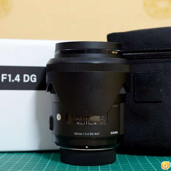 行貨Sigma 35mm f/1.4 Art 9成新 (Nikon F mount)