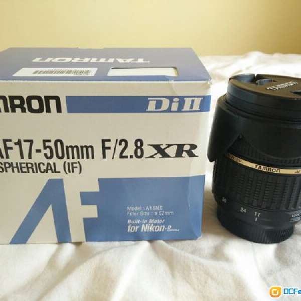 TAMRON SP AF17-50mm F/2.8 Nikon Mount with Motor