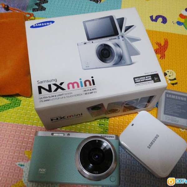 行貨有保 NXMINI NX mini 連 9mm餅鏡  湖水綠