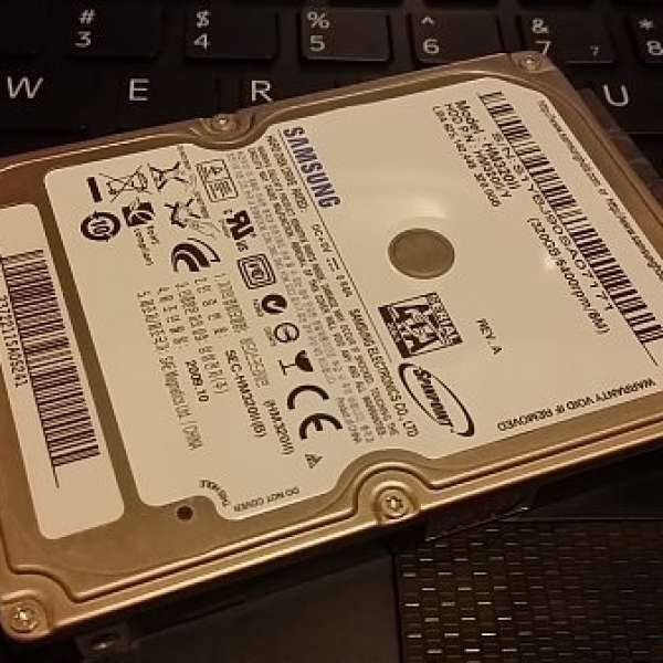 售 有問題 SAMSUNG SATA 2.5" 320GB HDD