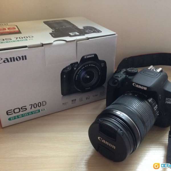 90% new Canon 700D+EF-S18-135MM IS STM KIT SET