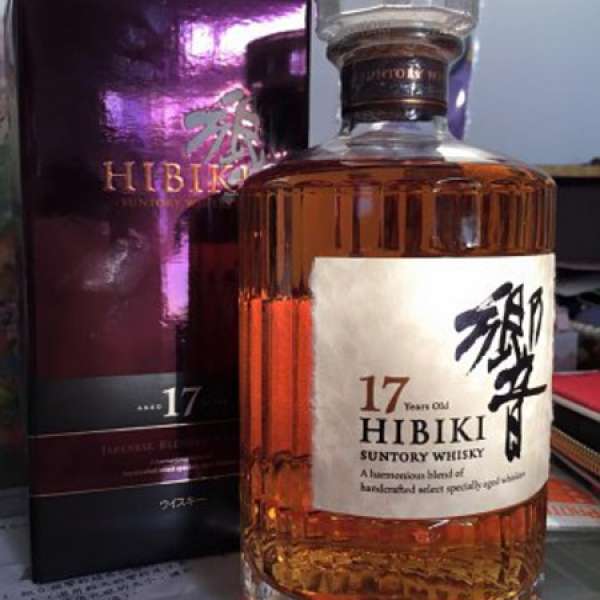 響17 日本 Suntory Whisky HIBIKI 17年 日本威士忌 700ml