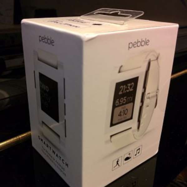 Pebble Smart Watch (White)