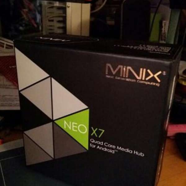 95% new MINIX NEO X7 4核心Android box