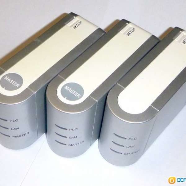 Panasonic Homeplug BL-PA100 HD-PLC 電源寬頻接合器  X 3 pcs.