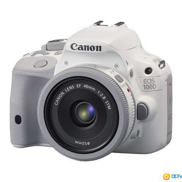 白色 Canon 100D + 40mm