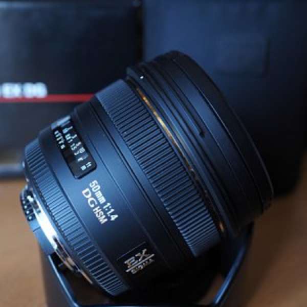 新皮Sigma 50 F1.4 EX DG (Nikon mount)