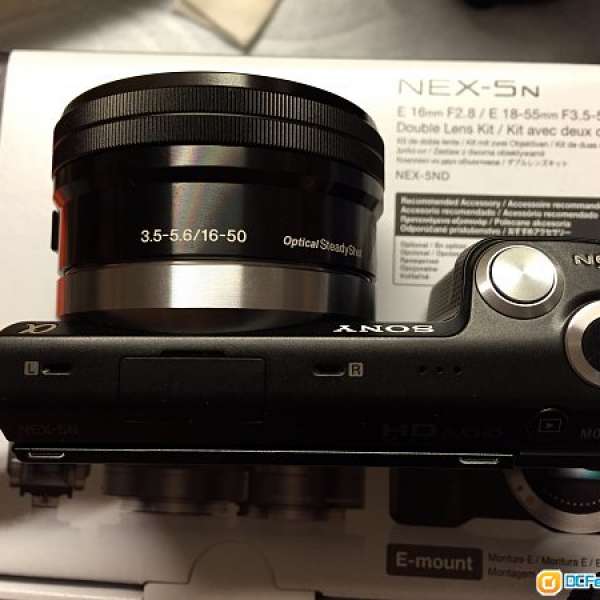 Sony Nex 5n 黑色 black + SEL SELP 1650 16-50mm 98% new 行貨