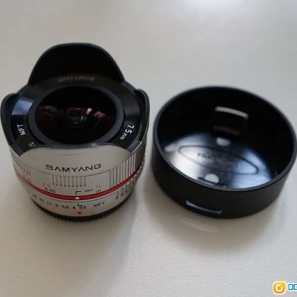 Samyang 7.5mm 1:3.5 UMC Fish-eye MFT (Olympus / Panasonic M4/3)