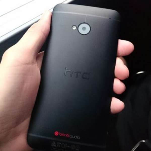 90%新 HTC M7 801s 黑色 LTE 新淨